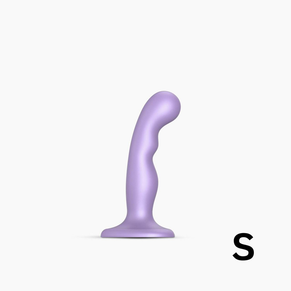 Насадка для страпона Strap-On-Me Dildo Plug P&G Lilas Metallic S Sex Aura Київ - фото 1