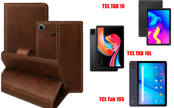 Книжка-трансформер для планшета Tcl Tab 8 Lte, колір Black Buno-Red Київ