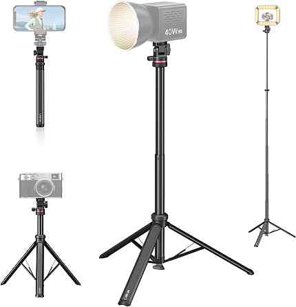 Стійка штатив для освітлення камери компактна туристична 213см Ulanzi MT-80 Київ