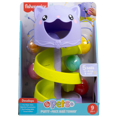 Развивающая игрушка Fisher-Price Веселая башня с шарами (HTW92) Винница - изображение 3