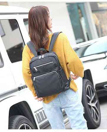 Рюкзак нейлоновый Vintage 14813 Серый Киев