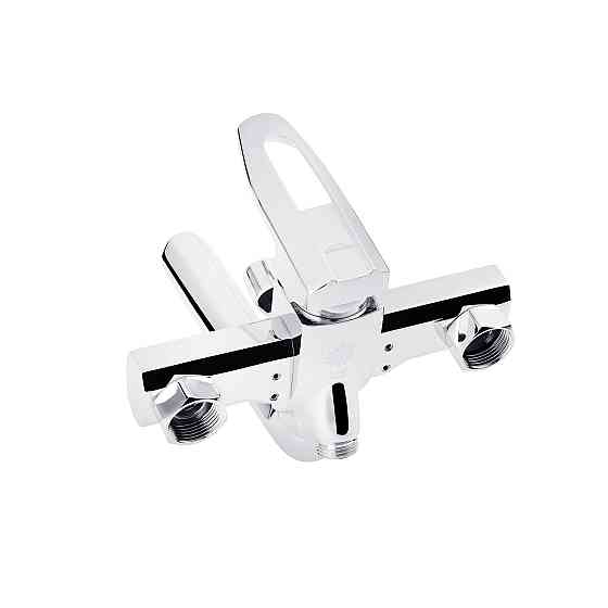 Змішувач для ванни Kroner KRM Kante - C060 з душовим гарнітуром, хром Київ