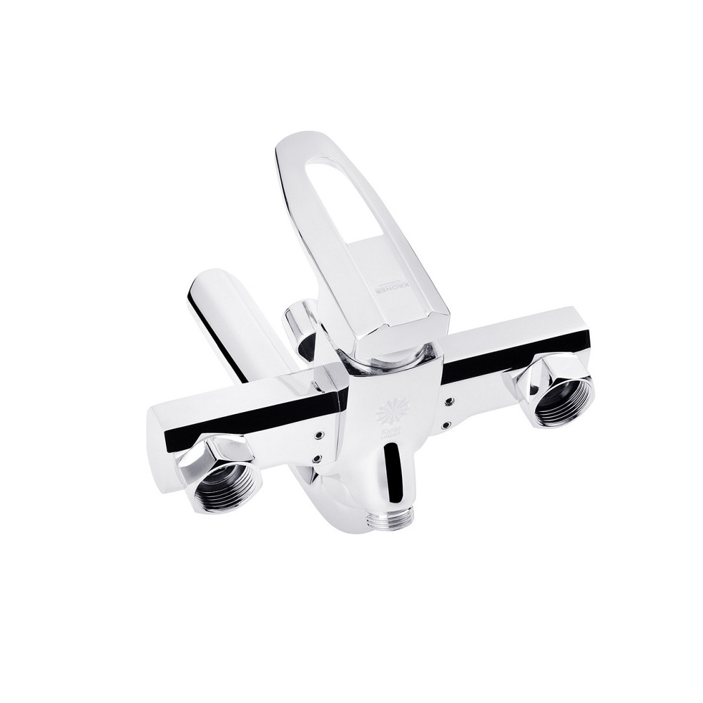 Змішувач для ванни Kroner KRM Kante - C060 з душовим гарнітуром, хром Київ - фото 3