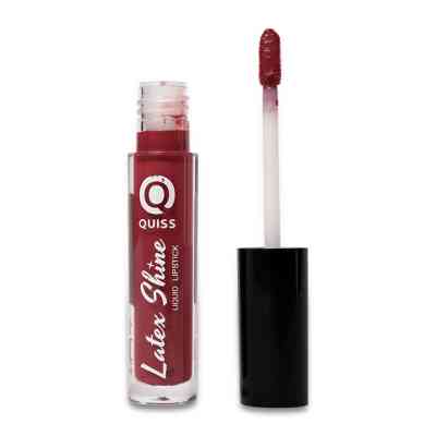 Помада для губ Quiss Latex Shine Liquid Lipstick 03 - Choco Vine (4823097114049) Вінниця