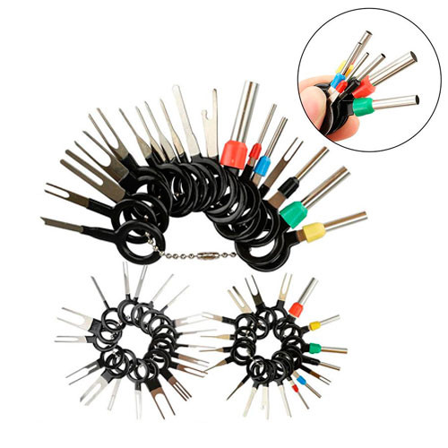 Набор съемников 59шт для извлечения пинов контактов из разъемов авто Винница - изображение 1