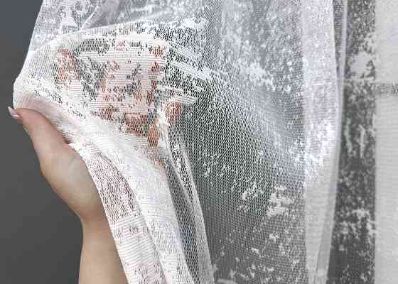 Кухонная арка с макраме VR-Textil № 000к жаккард 