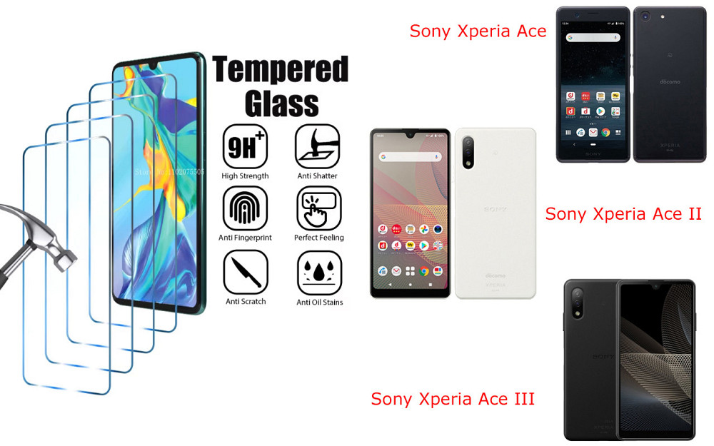 Захисне скло ArmorGlass для Sony Xperia Ace, Ace II, Ace III – стійке до подряпин та ударів Київ - фото 1