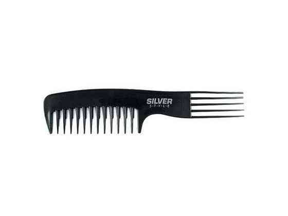 Гребінець Тонкий 21*4см пластик RP-302 ТМ SILVER STYLE Solmir Київ