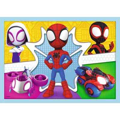 Пазл Trefl Spiderman Команда Спайда 4 in 1 (12, 15, 20, 24) элемента (5900511346114) Винница