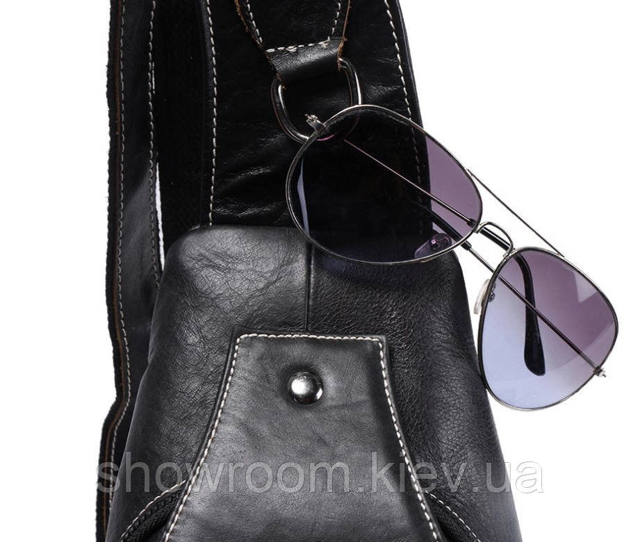 Чоловічі сумки на груди (слінг) Leather Collection (376) Київ - фото 7