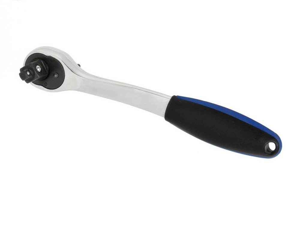 Тріскачка "GeKo" 3в1 (1/4", 3/8", 1/2") вигнута 210 мм Киев - изображение 3