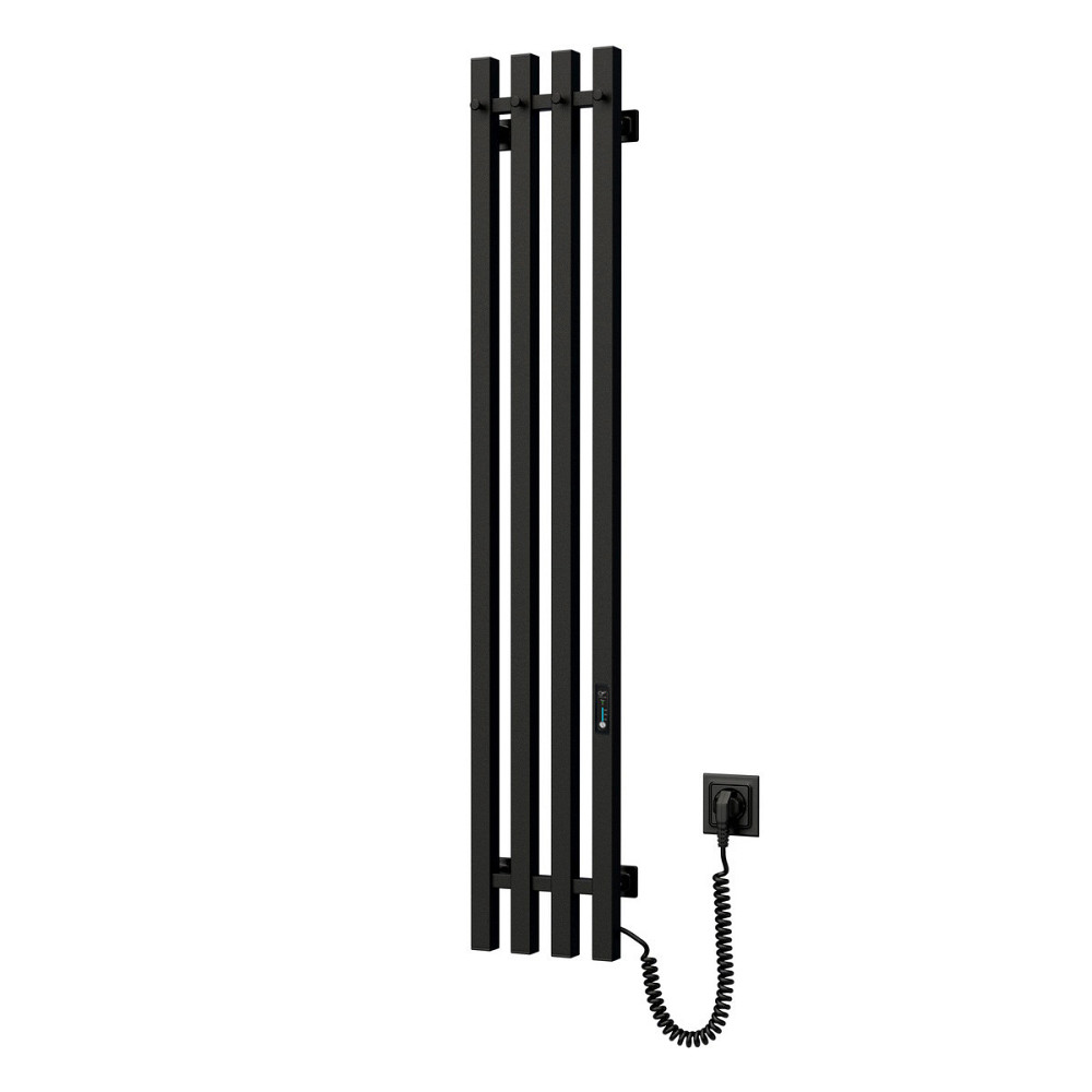 Рушникосушка чорна EF Levante 210×1200 R Киев - изображение 3