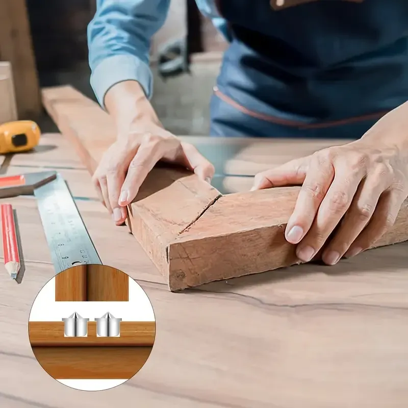 Набор шкантовых разметчиков 8 шт (6/8/10/12 мм), стальные метчики для точной разметки отверстий Киев - изображение 4