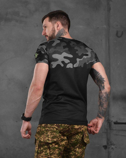 Футболка Island black ВТ1008 Одесса - изображение 4