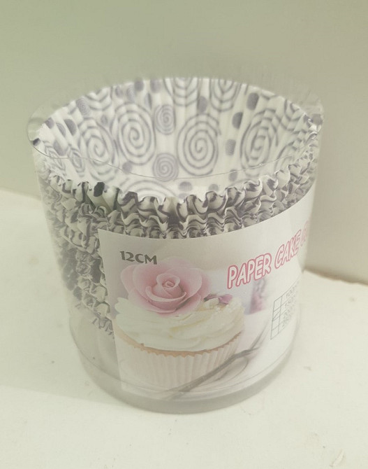 Бумажные формочки для выпечки кексов (12см) 100шт  (1 уп.) Харьков - изображение 2