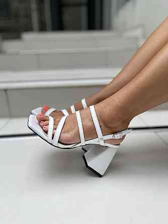 ARLEN Босоніжки жіночі ARLEN Бос-Нетта+лямка білі (літо, шкіра натуральна) (5114) Коломия