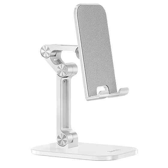 Тримач для мобільного HOCO PH34 Excelente double folding desktop stand White Київ