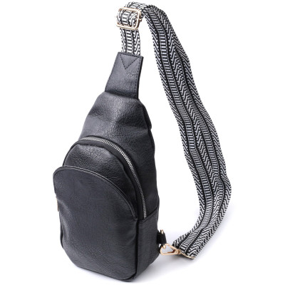 Сумка Vintage З екошкіри Чорна (22781) Вінниця - фото 1