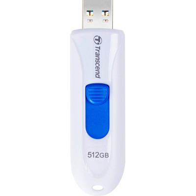 USB флеш накопичувач Transcend 512GB JetFlash 790 White USB 3.1 (TS512GJF790W) Вінниця - фото 1