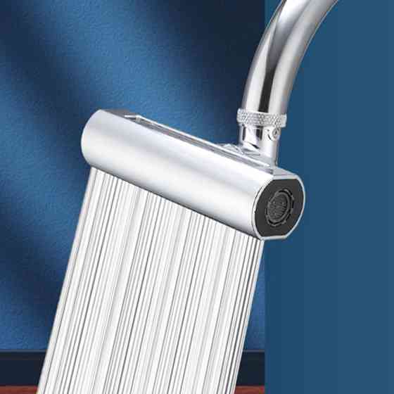 Насадка на кран з поворотом 360°,4 режими SHOWER HEAD SBR Київ