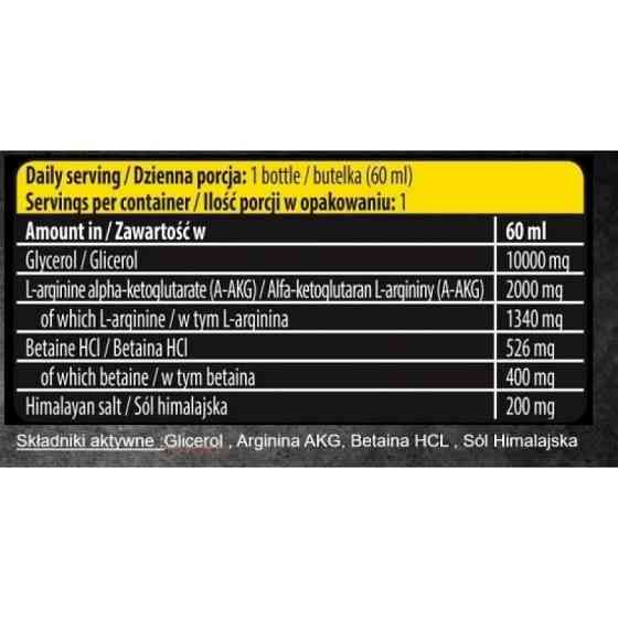 Предтренеровочный комплекс Kevin Levrone Anabolic On Stage Pump 60 ml (Kiwi Strawberry) Луцк