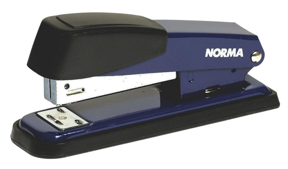 Степлер металевий №24/6-26/6 (20 арк.) "Norma" 60 мм. синій, 4123-06N, шт Київ - фото 1