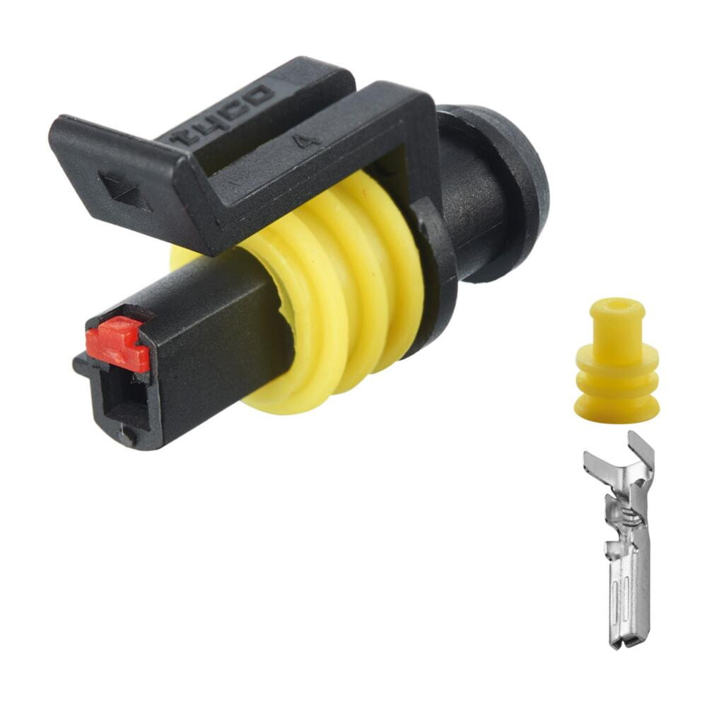 Роз'єм конектор 1-кон., Датчик Давления Масла, 282079-1, 1-282079-1, 282079-2, TE Америка, Buick, Cadillac, Chevrolet, Daewoo Київ - фото 1