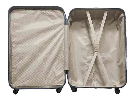 Чемодан пластиковый MILANO BAG 147 большой 75 см желтый Киев