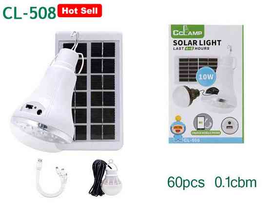 Ліхтар для кемпінгу Cclamp CL-508, акумулятор, сонячна панель Дніпро