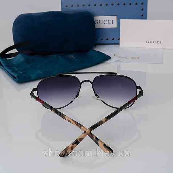 Чоловічі сонцезахисні окуляри GG (7872) black Київ