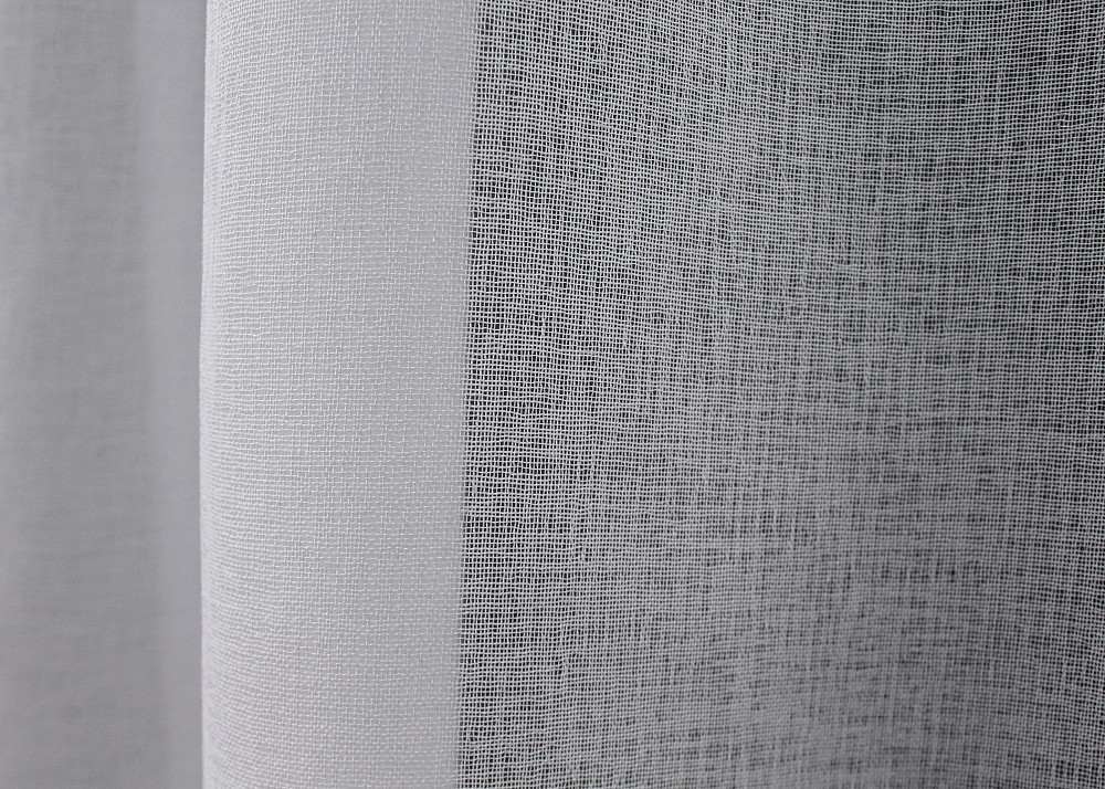 Кухонная арка VR-Textil № 000к микро-лен с макраме белый 270х150 см (51-202) Киев - изображение 5