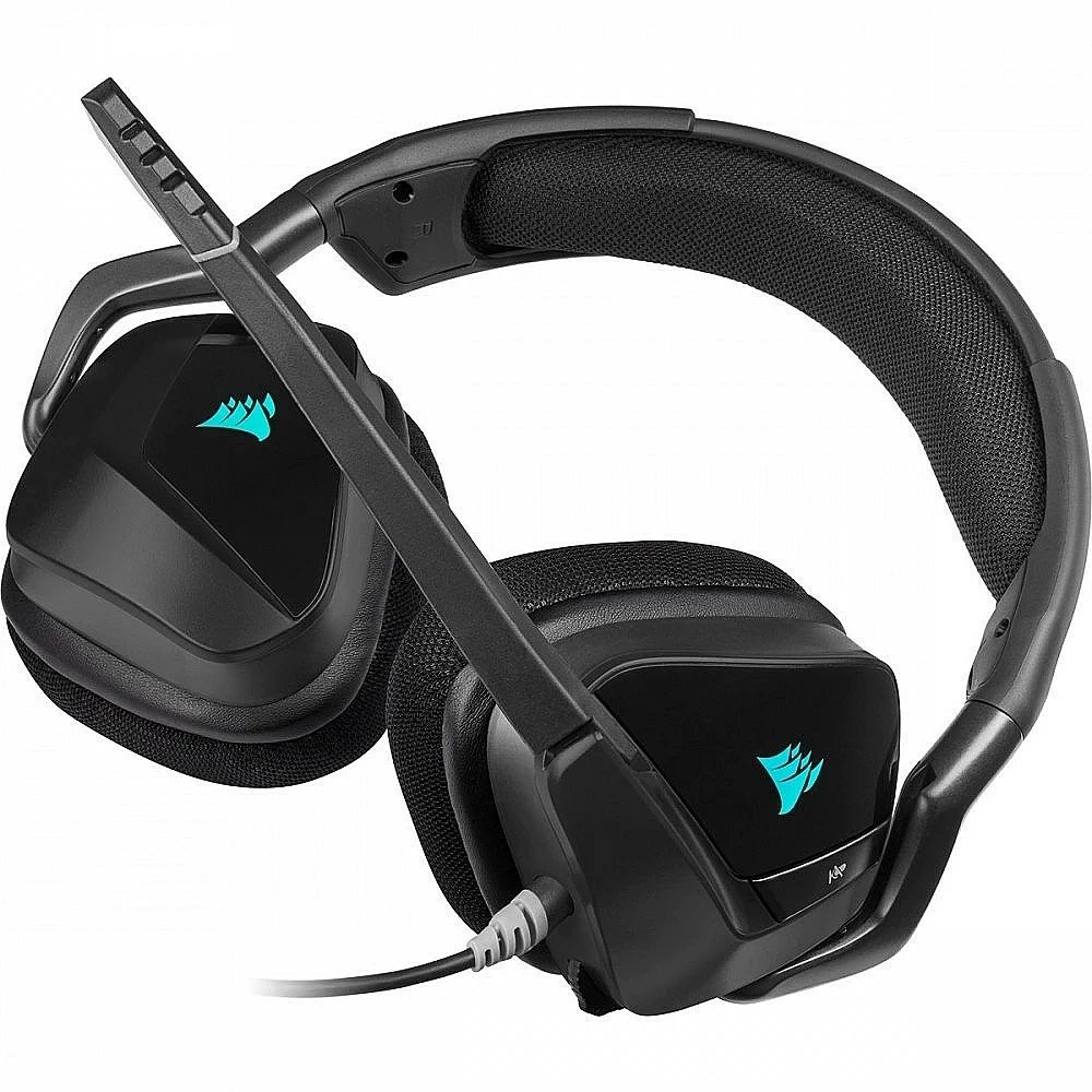 Гарнитура Corsair Void RGB Elite USB Premium Gaming Headset with 7.1 Surround Sound Carbon (CA-9011203-EU) ( 25562 ) Харьков - изображение 3