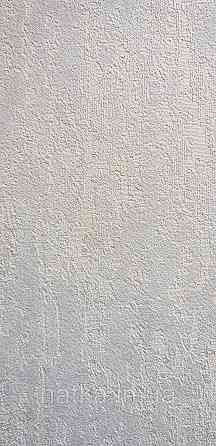 Шпалери вінілові на флізеліні AdaWall Signature1.06х10 під штукатурку структурні сіро-блакитні зі сріблом Київ