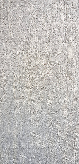 Шпалери вінілові на флізеліні AdaWall Signature1.06х10 під штукатурку структурні сіро-блакитні зі сріблом Київ - фото 3