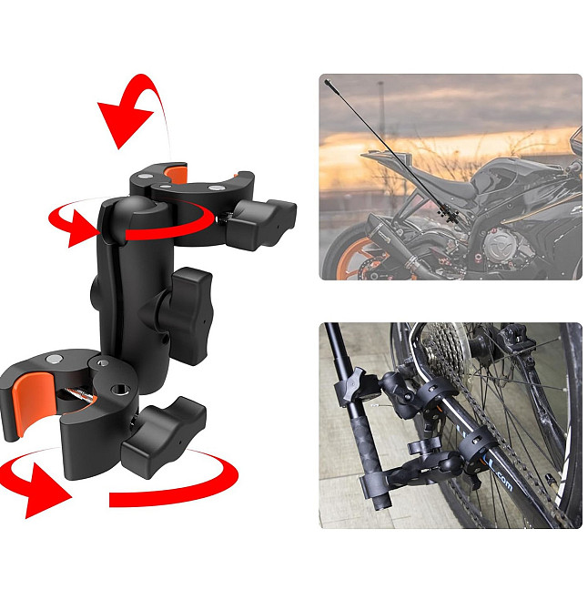 Кріплення на мотоцикл Insta360 з моноподом AC Prof HQS-Bundle-N06 Київ - фото 2