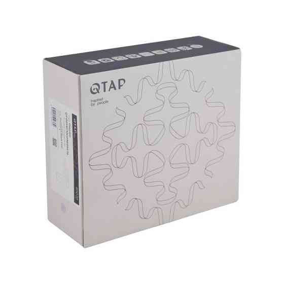 Змішувач для раковини Qtap Gemini QTGEM270GMB45676 (k35), одноважільний, низький, Gunmetal Black PVD Харків