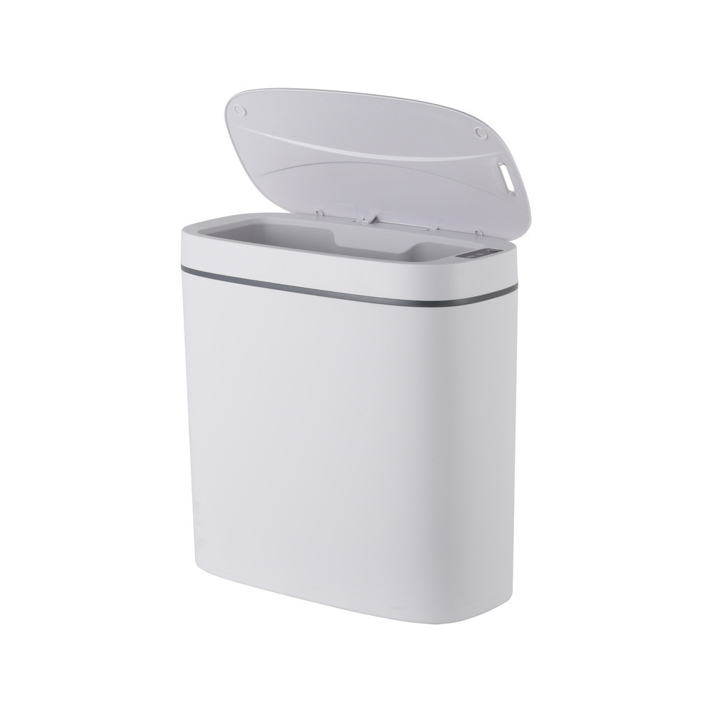 Відро для сміття сенсорне овальне Mixxus Flat-TC0109 White 9 л колір білий (MI7074) ( 29791 ) Харьков - изображение 15