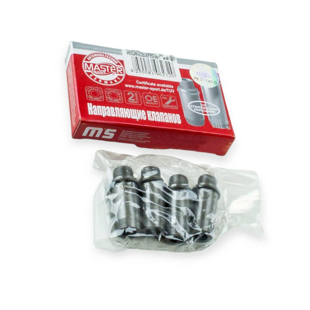 Направляющие 2108, 2109, 21099, 2110-2115 впуск (к-кт 4 шт) клапанов Мукачево - изображение 1