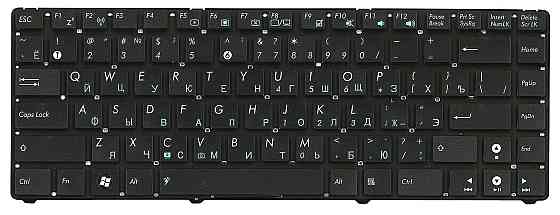 Клавиатура для ноутбука Asus EEE PC (1215) Black, (No Frame) RU Вінниця