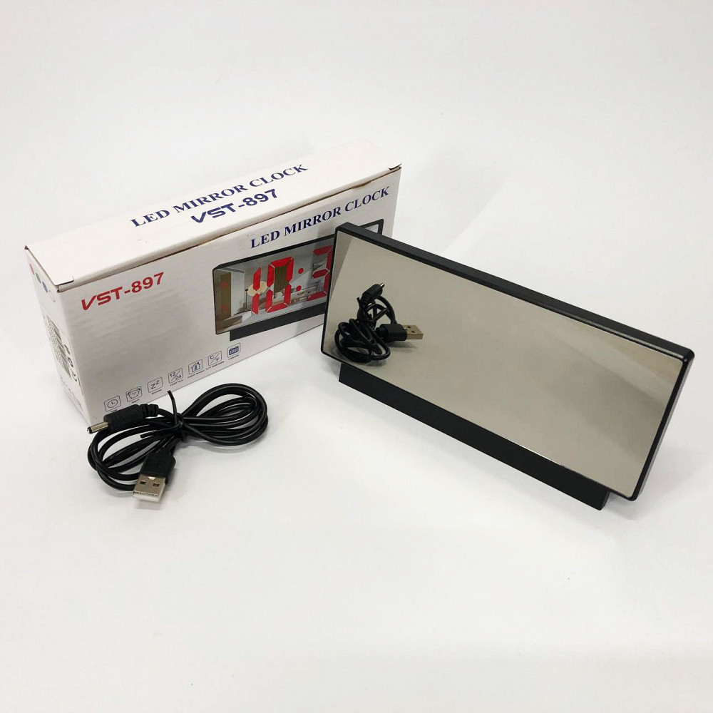 Настольные LED часы VST-888-5, Часы светодиодные настольные хорошие, Зеркальные SJ-363 декоративные часы Киев - изображение 2