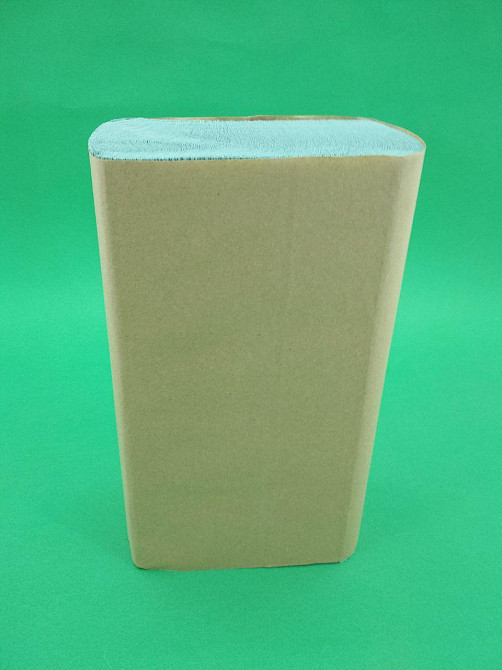 Бумажное полотенце ZZ  зеленое (220*230) Кохавинка (1 пачка) Харьков - изображение 2