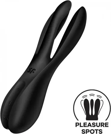 Кліторальний вібратор Satisfyer Threesome 2 Black Львів