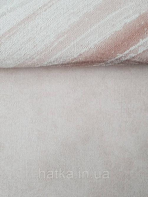 Шпалери вінілові на флізелін гарячого тиснення Marburg Shades однотонні світло бежеві Київ - фото 1