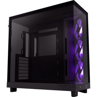 Корпус NZXT H6 Flow RGB All Black (CC-H61FB-R1) Винница - изображение 1
