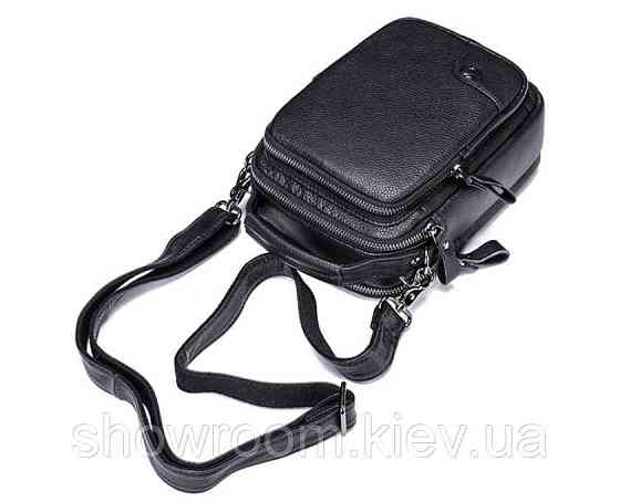 Зручна шкіряна сумка через плече Leather Collection (5044) Київ