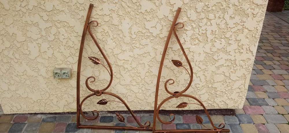 Боковины для козырька кованые 1 м V-008 Киев - изображение 3