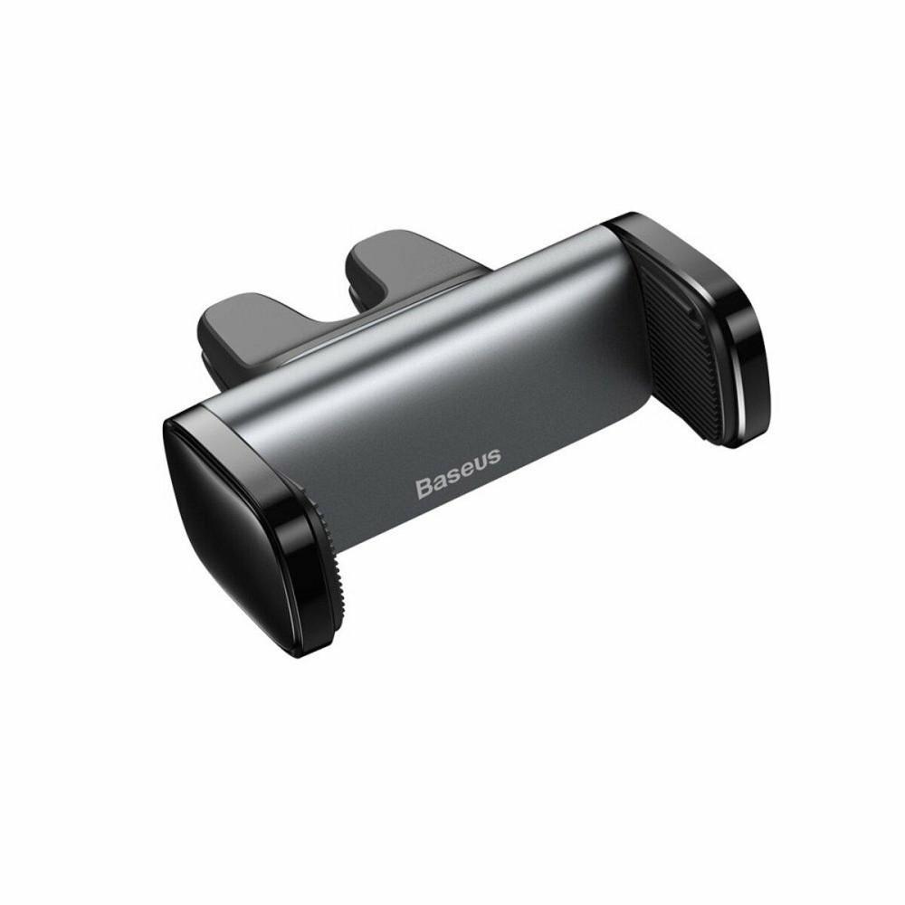 Автомобільний тримач кріплення підставка для телефону смартфону Baseus Steel Cannon на вент решітку колір чорний SUGP-01 Одеса - фото 3