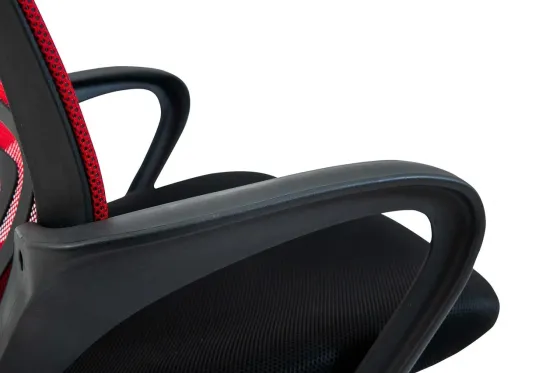 Офісне Крісло Керівника Richman Spider Сітка Чорно-червоний Київ