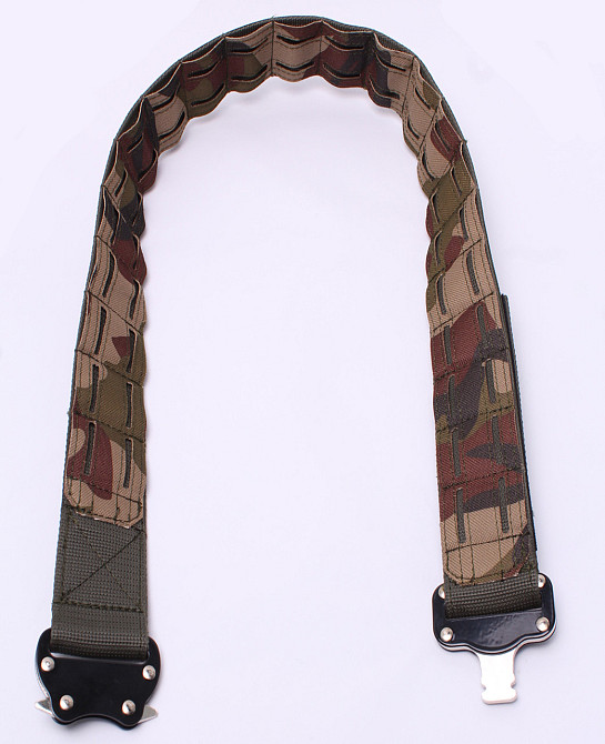 Тактичний бойовий ремінь розвантажувальний пасок Tactical з системою Lazer MOLLI мультикам Одеса - фото 7