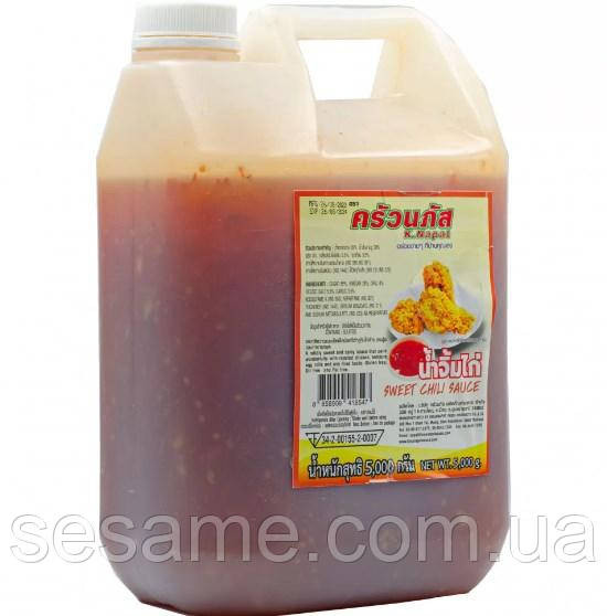 Соус остро-сладкий чили Krua-Napat канистра 5 кг (Таиланд) Харьков - изображение 1